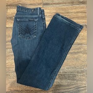 7 FAMK- "A" pocket bootcut